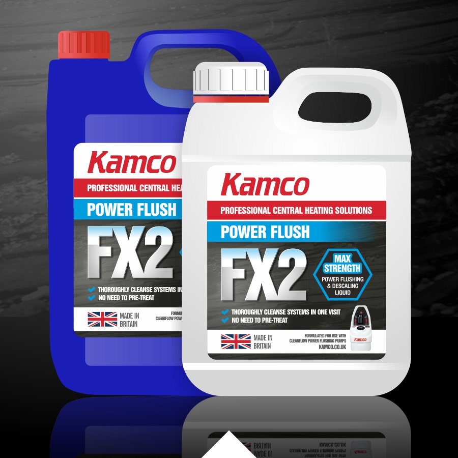 Kamco Power Flush FX2 - High Performance Power Flushing Chemical - No need to pre-treat