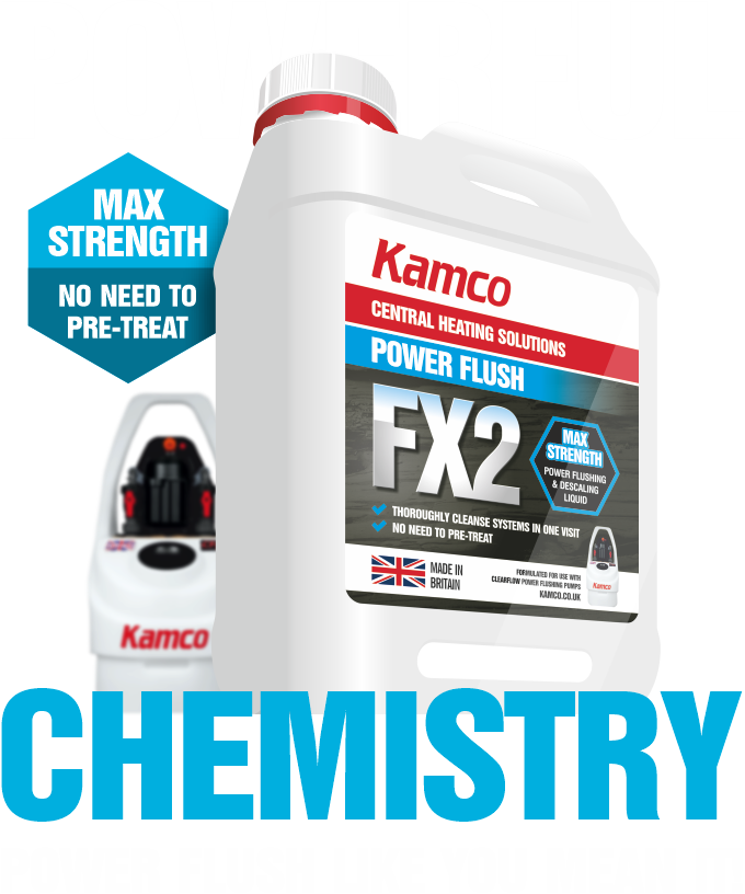 KAMCO power flushing chemicals